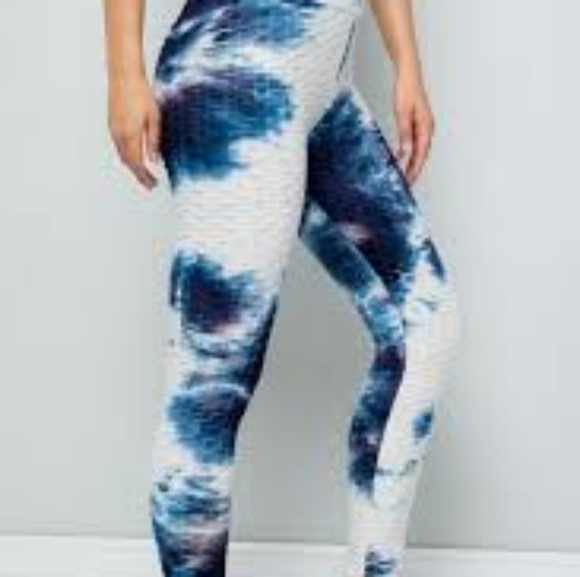 Tiktok Leggings Blue